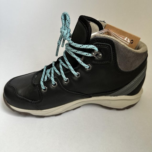 Hi-Tec Hiking Shoes Women Size 6.5 M Black Mid Top Waterproof Style 76952 NWB - Picture 3 of 9